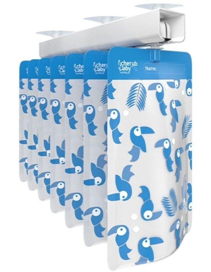 Food Pouch & Breast Milk Bag Organiser 2 Pack
