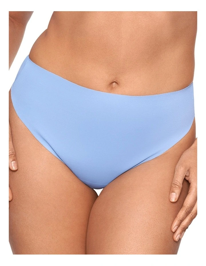 Wonderful Edge High Waist Light Shaping Thong in Tempest