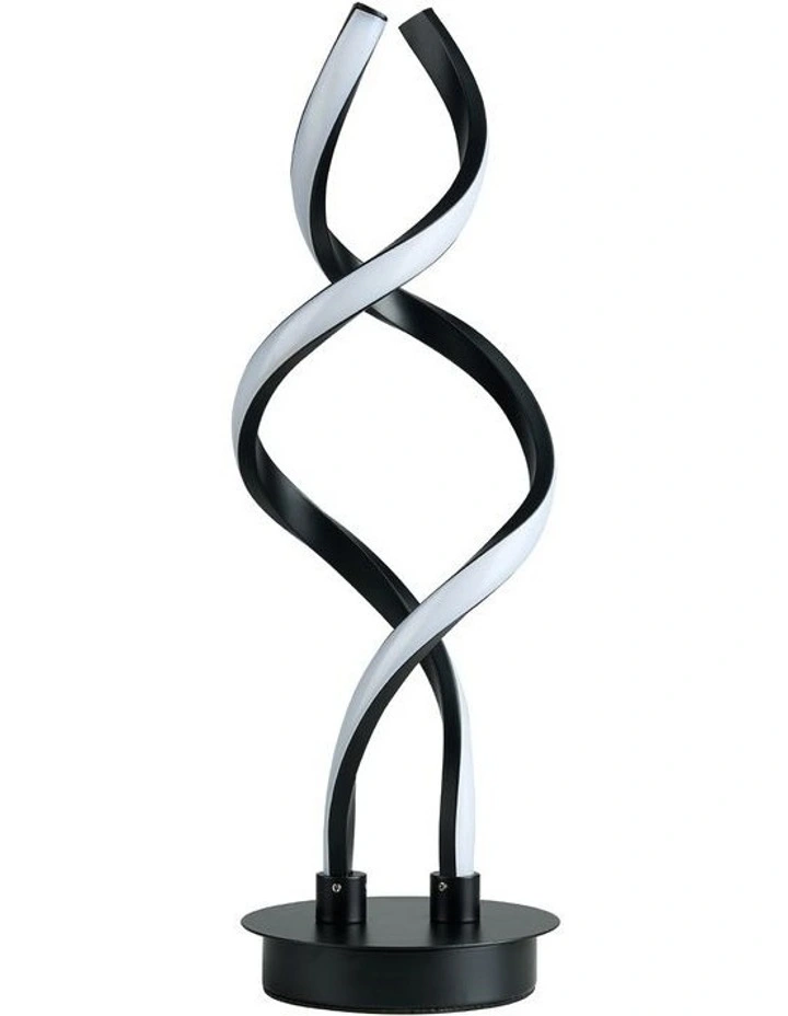 Acropora LED Table Lamp in Black