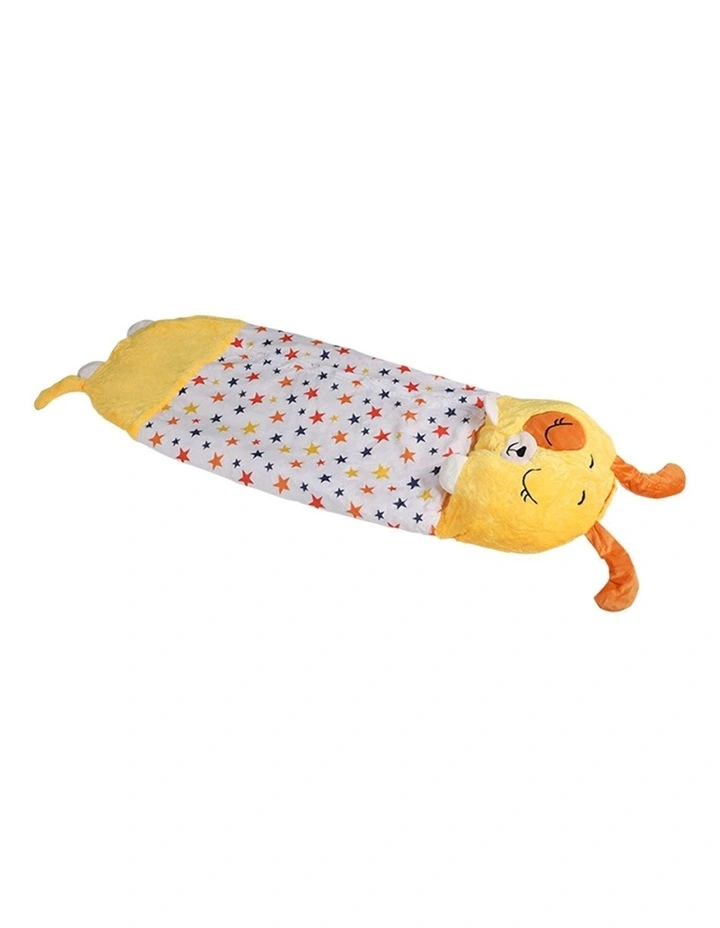 Child Pillow Sleeping Bag in Yellow