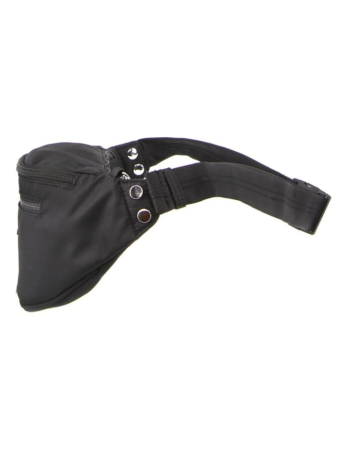 Anti-Theft Waist Bag in Black