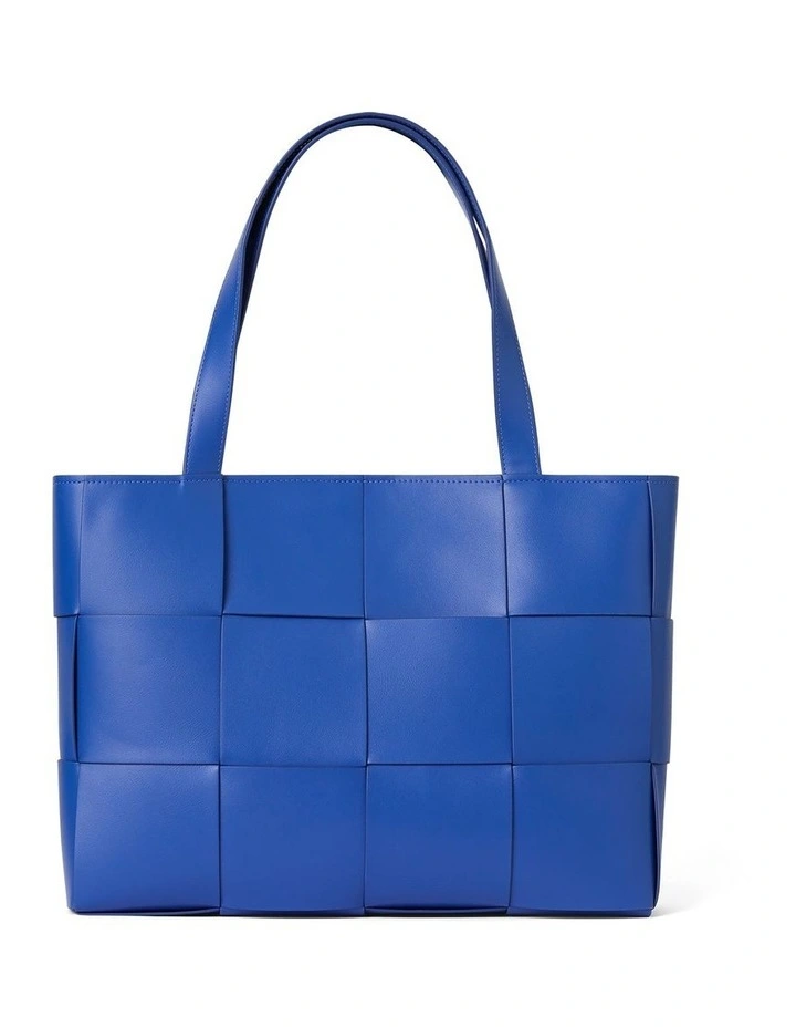 Pierre Woven Tote Bag in Ultramarine