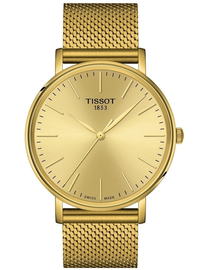 Everytime T1434103302100 Watch in Gold