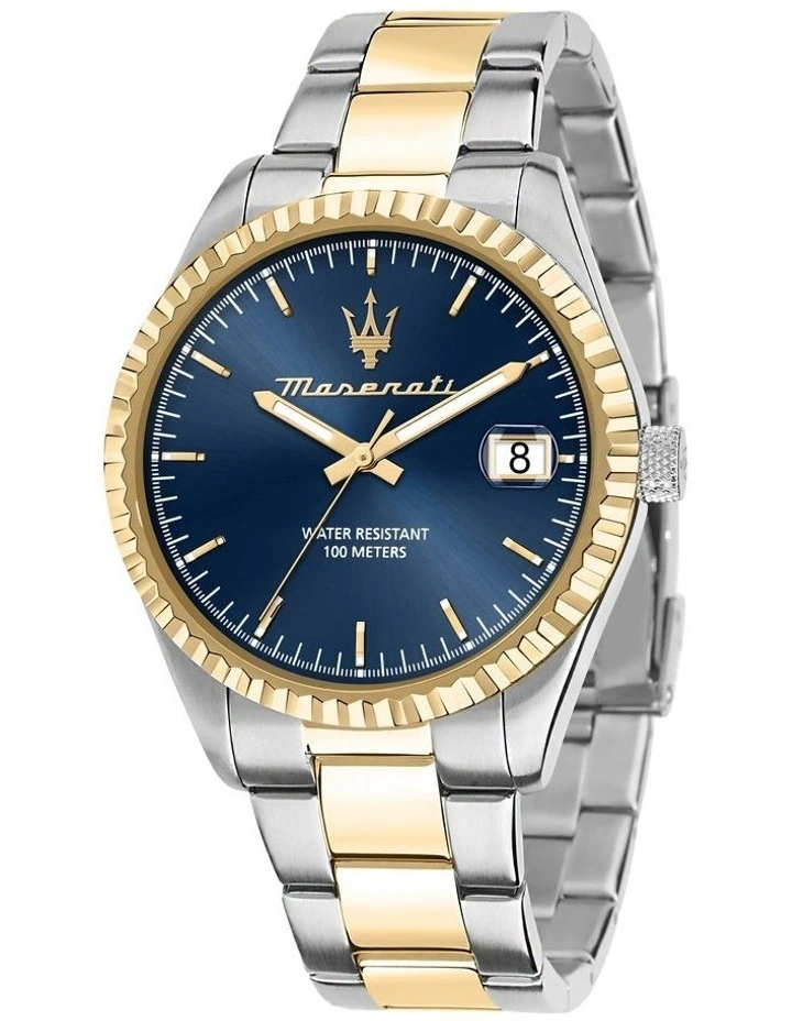 Competizione Two Tone Watch 43mm in Silver