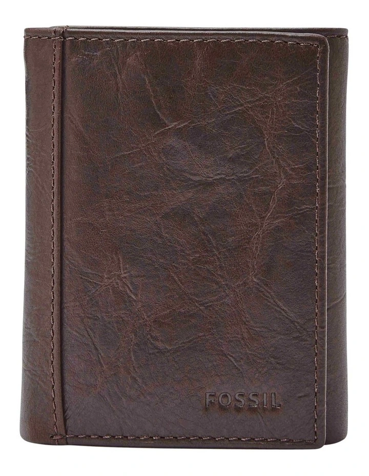 Neel Extra Capacity Brown Wallet