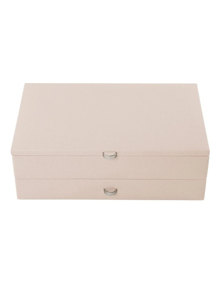 Boutique Medium Blush Jewellery Box