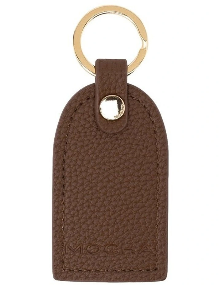 Sienna Arch Keyring in Chocolate