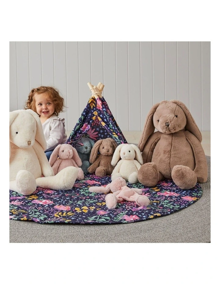 33cm Bunny Comforter in Pink