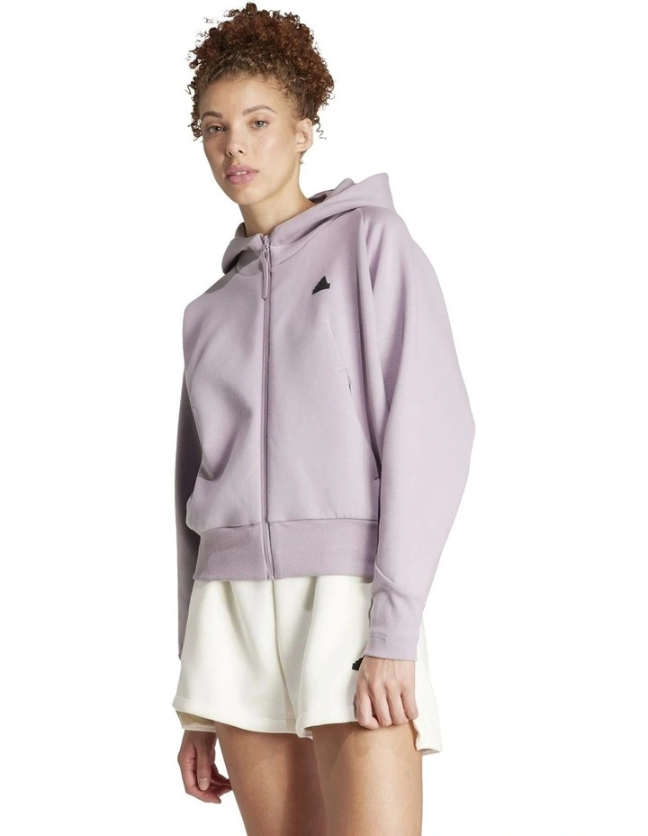 Z.N.E. Full-Zip Hoodie in Preloved Fig