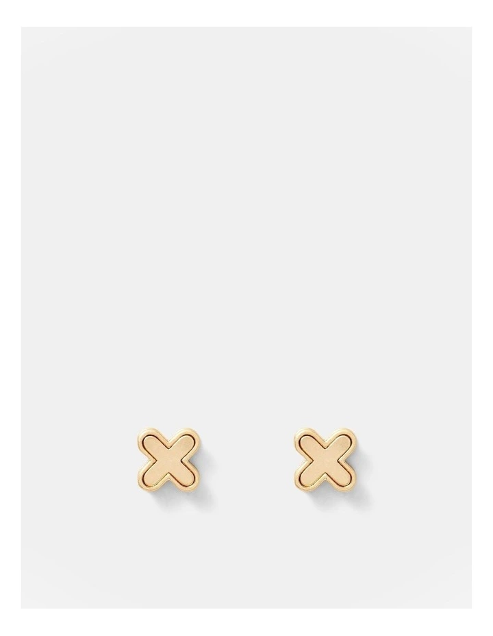 Dreamy Stud Earrings in Soft Gold