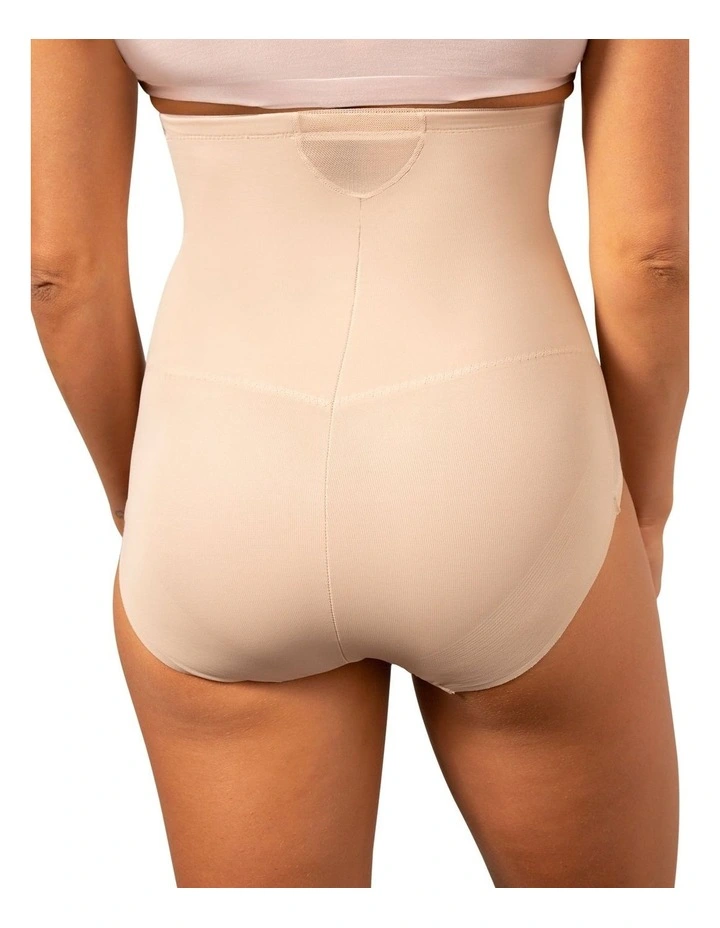 Sheer Shaping X-Firm High Waist Brief in Nude