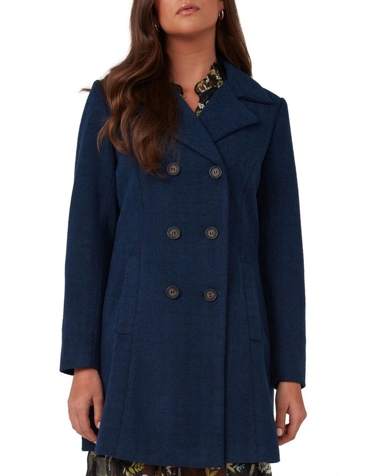 Homeland Coat in Navy