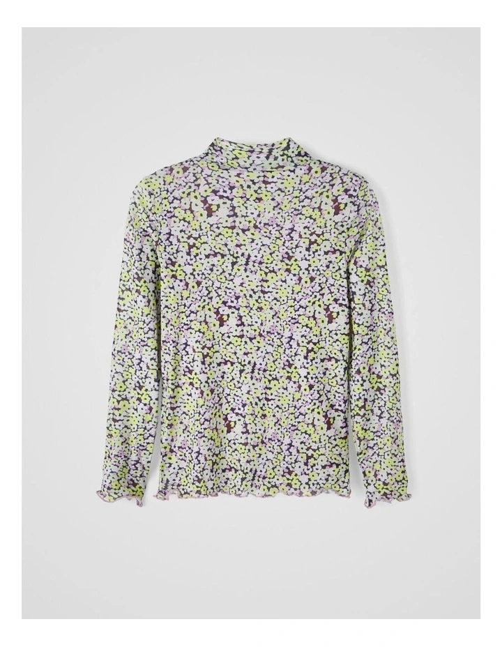 Kalandra Slim Top in Green