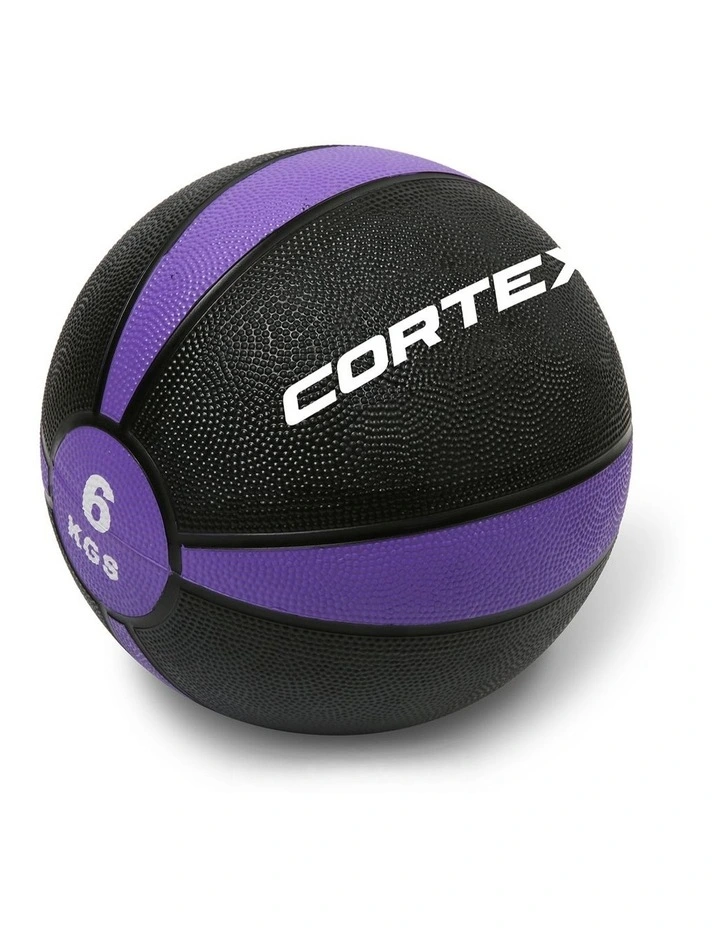 Medicine Ball 6kg in Purple/Black