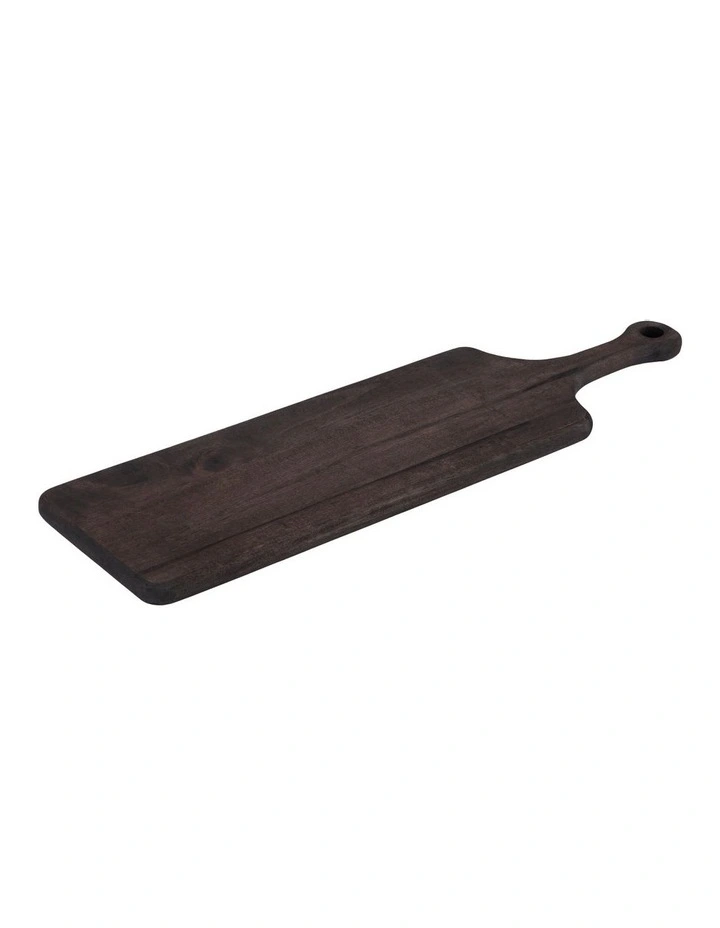 Graze Rectangular Serving Paddle 57x16x2cm in Black