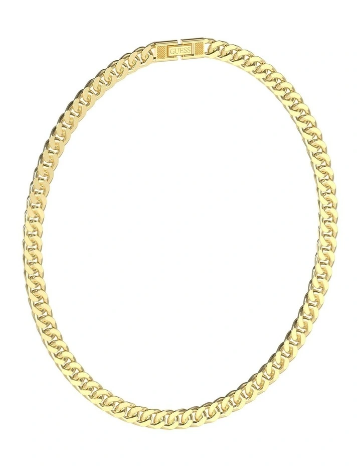 Link City Necklace in Gold