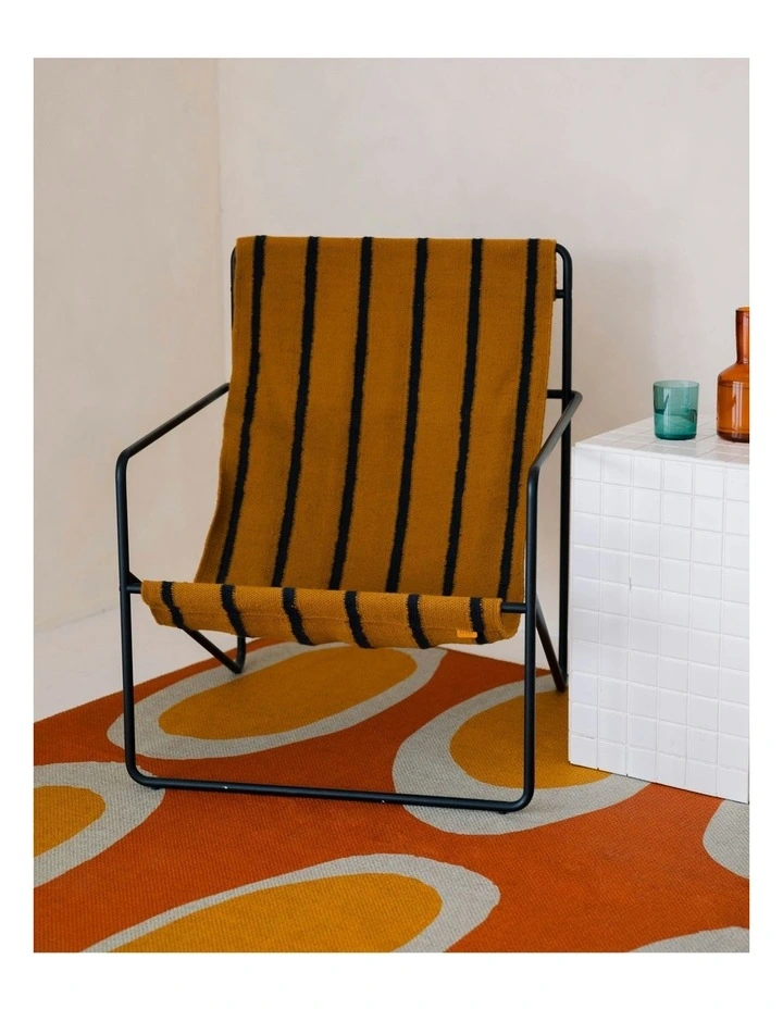 Split New Jute Area Rug in Brown