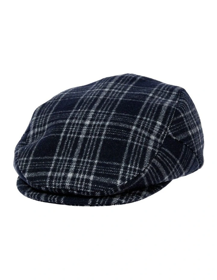 Finn Cheesecutter Cap in Blue