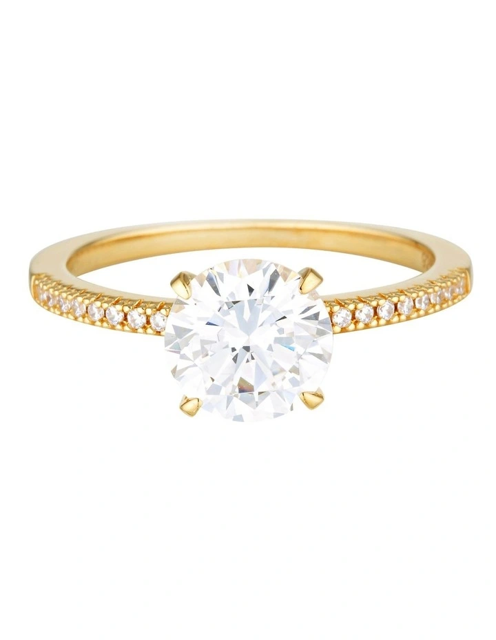 Iconic Bridal Francesca Gold Ring