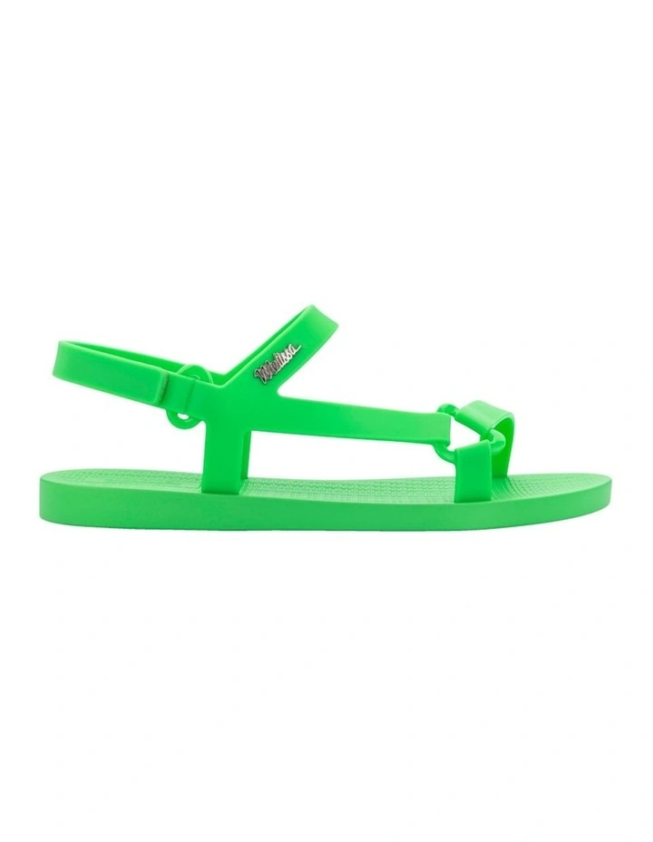 Melissa Sun Downtown Papete Sandal in Green