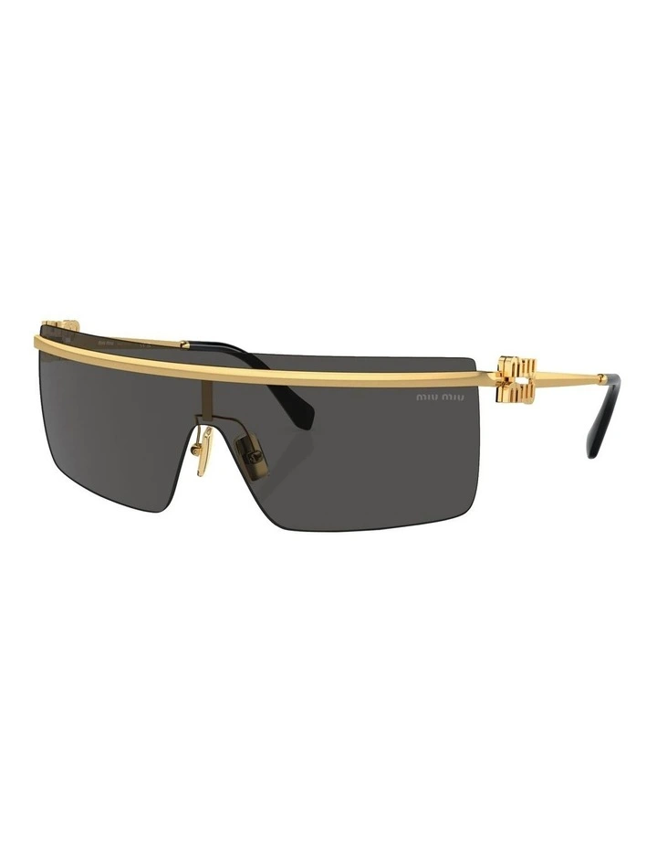 MU 50ZS Sunglasses in Gold
