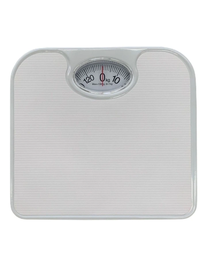 Mechanical Bathroom Scales in White