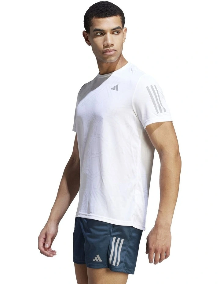 Own the Run Carbon Measured T-shirt in White