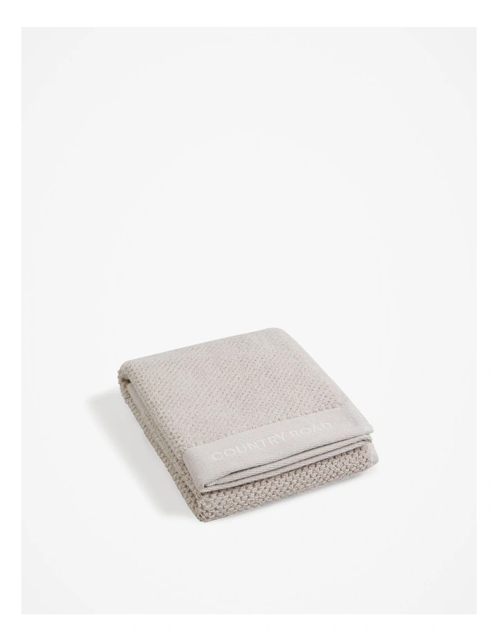 Calo Australian Cotton Hand Towel in Natural Marle
