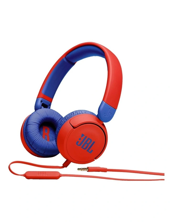 JR310 Kids On-Ear Headphones Red