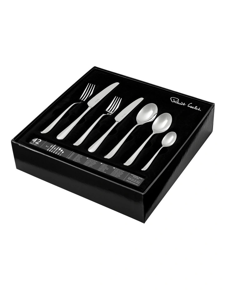 Kingham 42 Piece Cutlery Set Stainless Steel