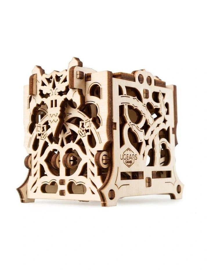 Dice Keeper 62 Piece Wooden 3D Puzzle Gift Set