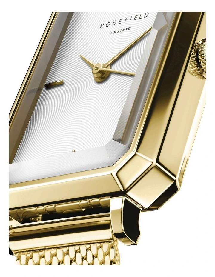 OWGMG-O73 Octagon XS Stainless Steel Watch in Gold