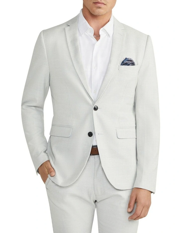 Embrock Skinny Blazer in Natural