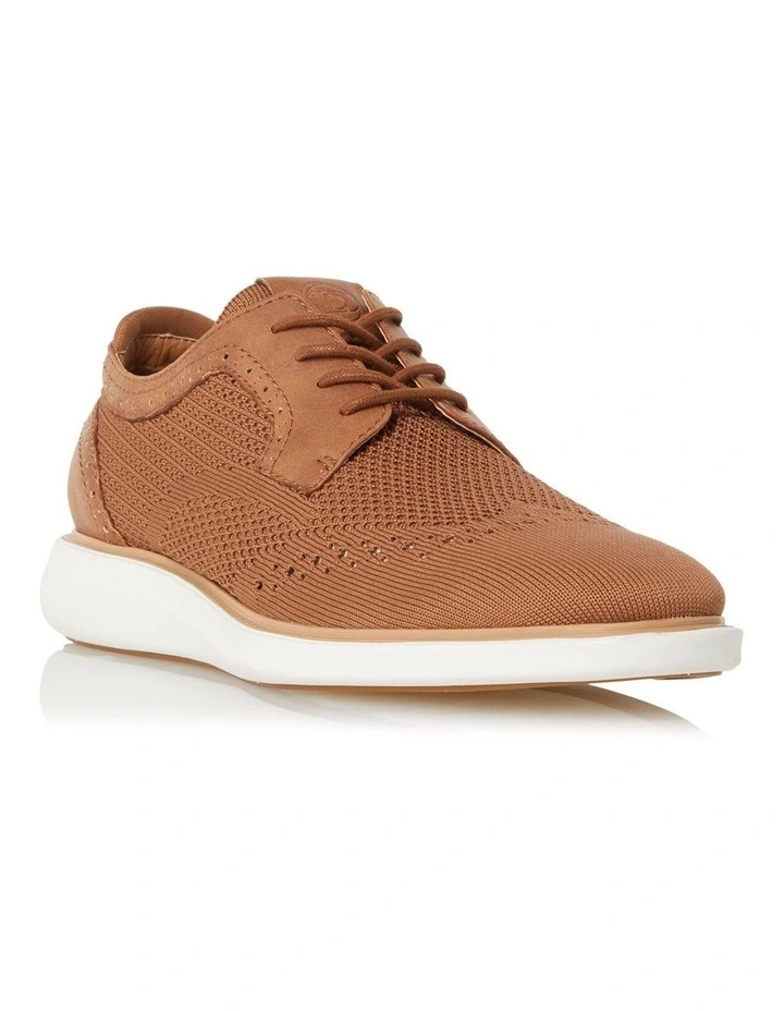 Barbed Lace-Up in Tan