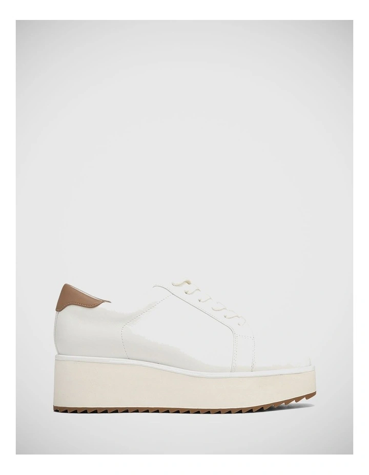 Hawthorn Leather Lace Up in White