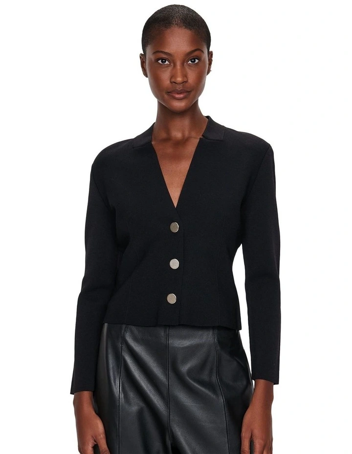 Notched Collar Milano Jacket
