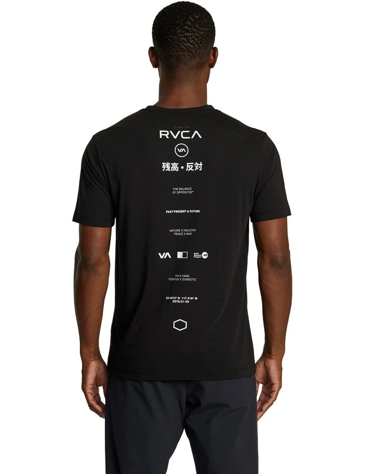 Credits T-shirt in Black