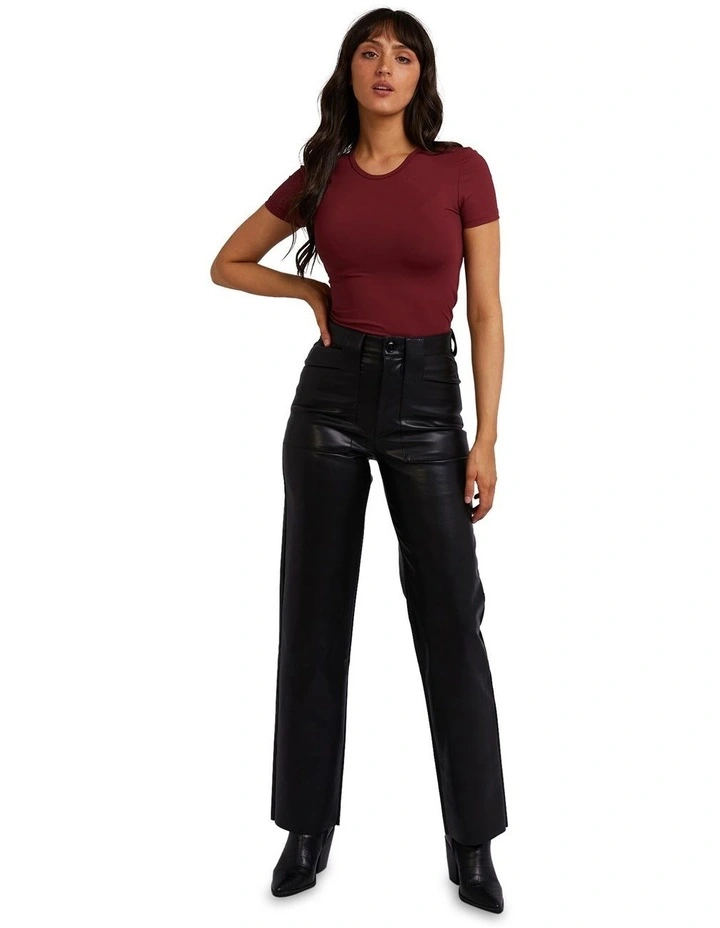 Eve Staple Top in Red