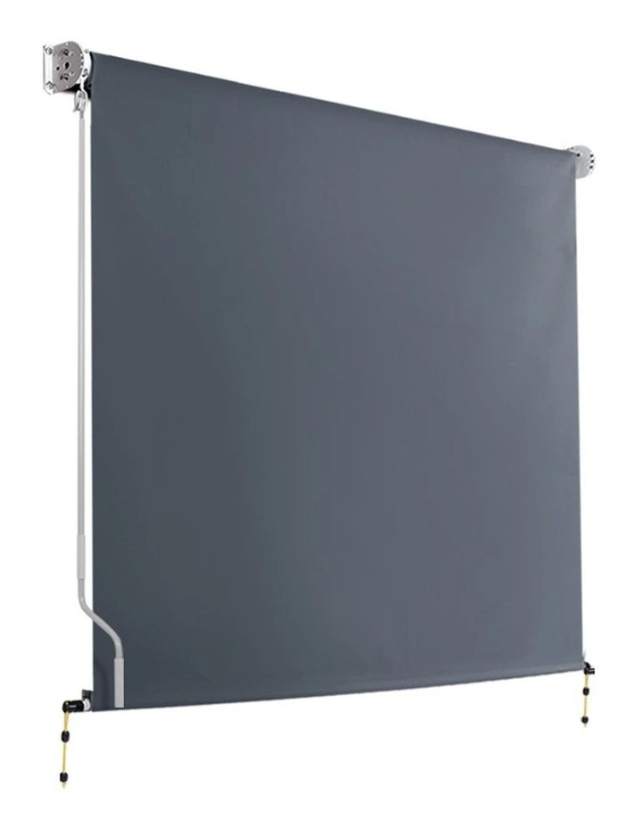 Outdoor Blind Roll in Grey