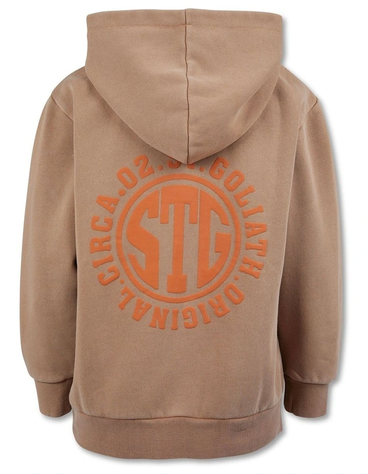 Grad Hoodie (8-16 Years) in Tan