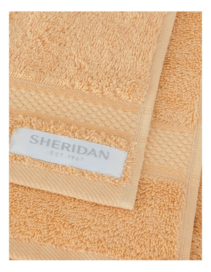Luxury Egyptian Towel Collection in Rockmelon