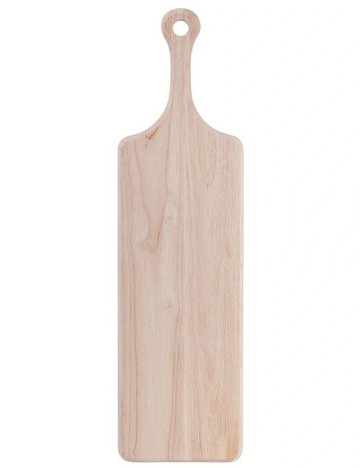 Graze Rectangular Serving Paddle 57x16x2cm in Natural