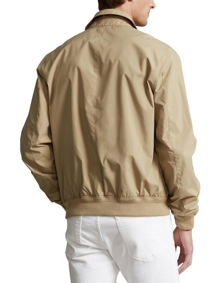Packable Water-Repellent Jacket in Beige