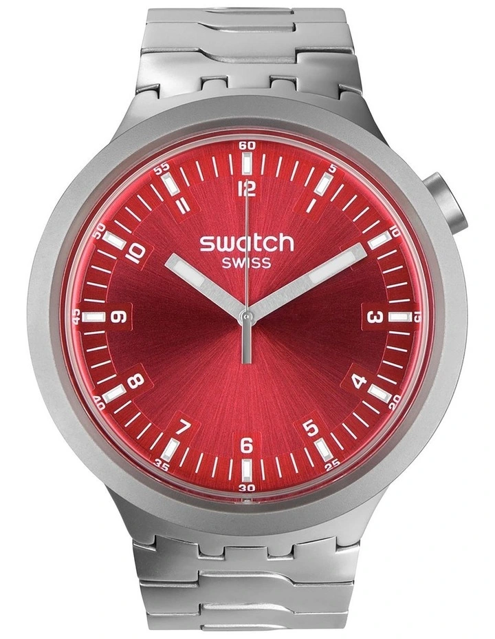 Scarlet Shimmer Watch in Red