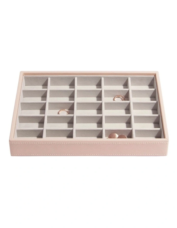 Classic Small Trinkets Layer Blush Jewellery Box