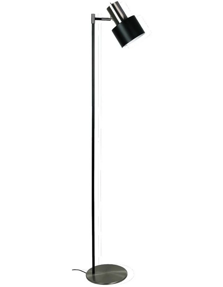 Ari Floor Lamp Brushed Chrome