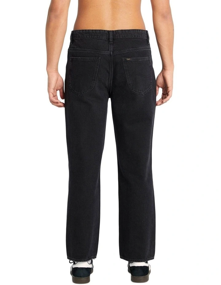 L-Four Baggy Fit Jeans in Die Hard Black