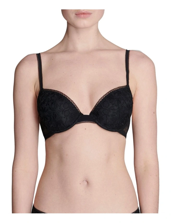 Amazone Push Up Bra in Black