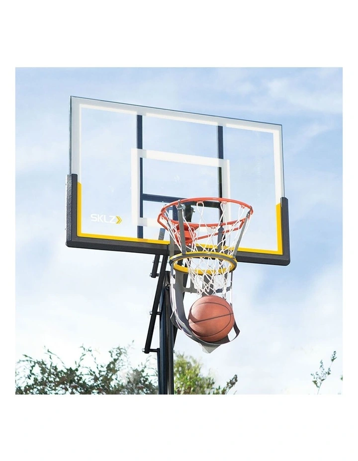 SKLZ Kick Out 360 Basketball Ring Hoop Ball Returner in Grey