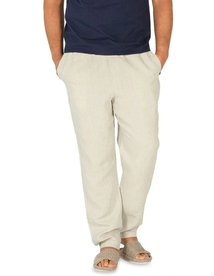 Linen Pants in Sand